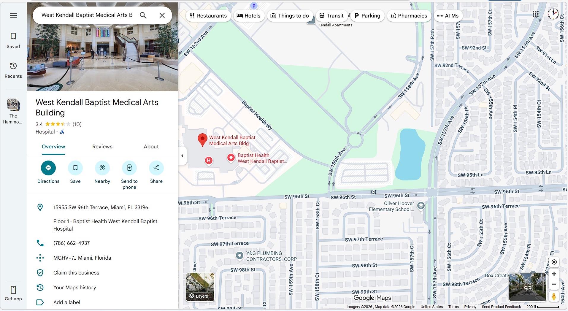 West Kendall Baptist Medical Arts Building